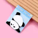 Post-it Panda – Lot de 30 feuillets adhésifs (4 modèles couleurs)