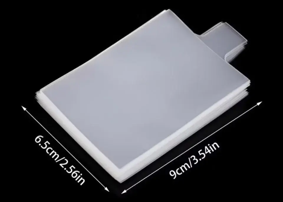 Sleeves à Languette pour Cartes