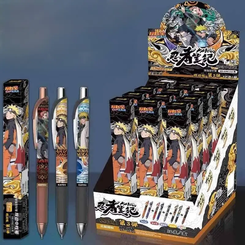 Display Kayou – Stylos Gel Naruto