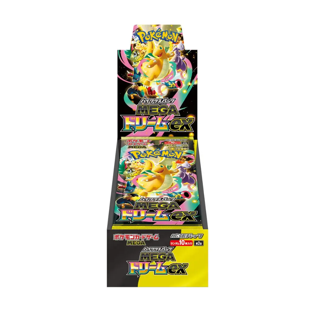 Display Pokémon Mega Dream EX – M2A – 10 Boosters