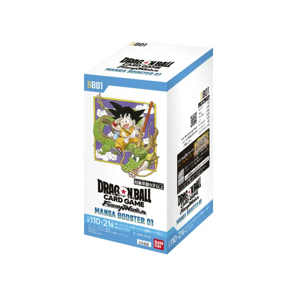 Display Dragon Ball Super Card Game – Manga Booster 01 (SB01) – 24 Boosters (Version Japonaise)