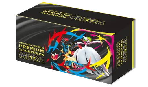 Premium Trainer Box Pokémon MEGA (JP) Coffret Mega Brave & Mega Symphonia